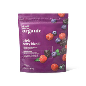 Organic Frozen Triple Berry Blend